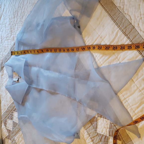 Stunning like new dry cleaned dress and sheer jacket with exquisite buttons - Picture 15 of 16